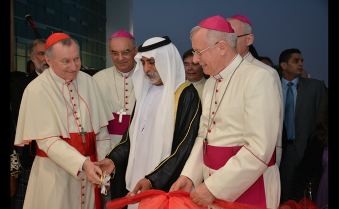 افتتاح وتدشين الكنيسة الكاثوليكية الثانية في أبوظبي