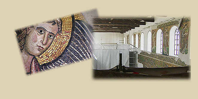 اكتشاف فسيفساء تاريخية في كنيسة المهد في بيت لحم (فيديو)