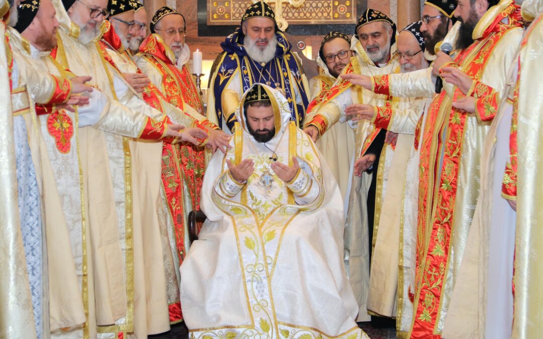 البطريرك مار إغناطيوس أفرام الثاني يحتفل برسامة الربان يوحانون لحدو مطراناً لأبرشية السويد والدول الاسكندنافية